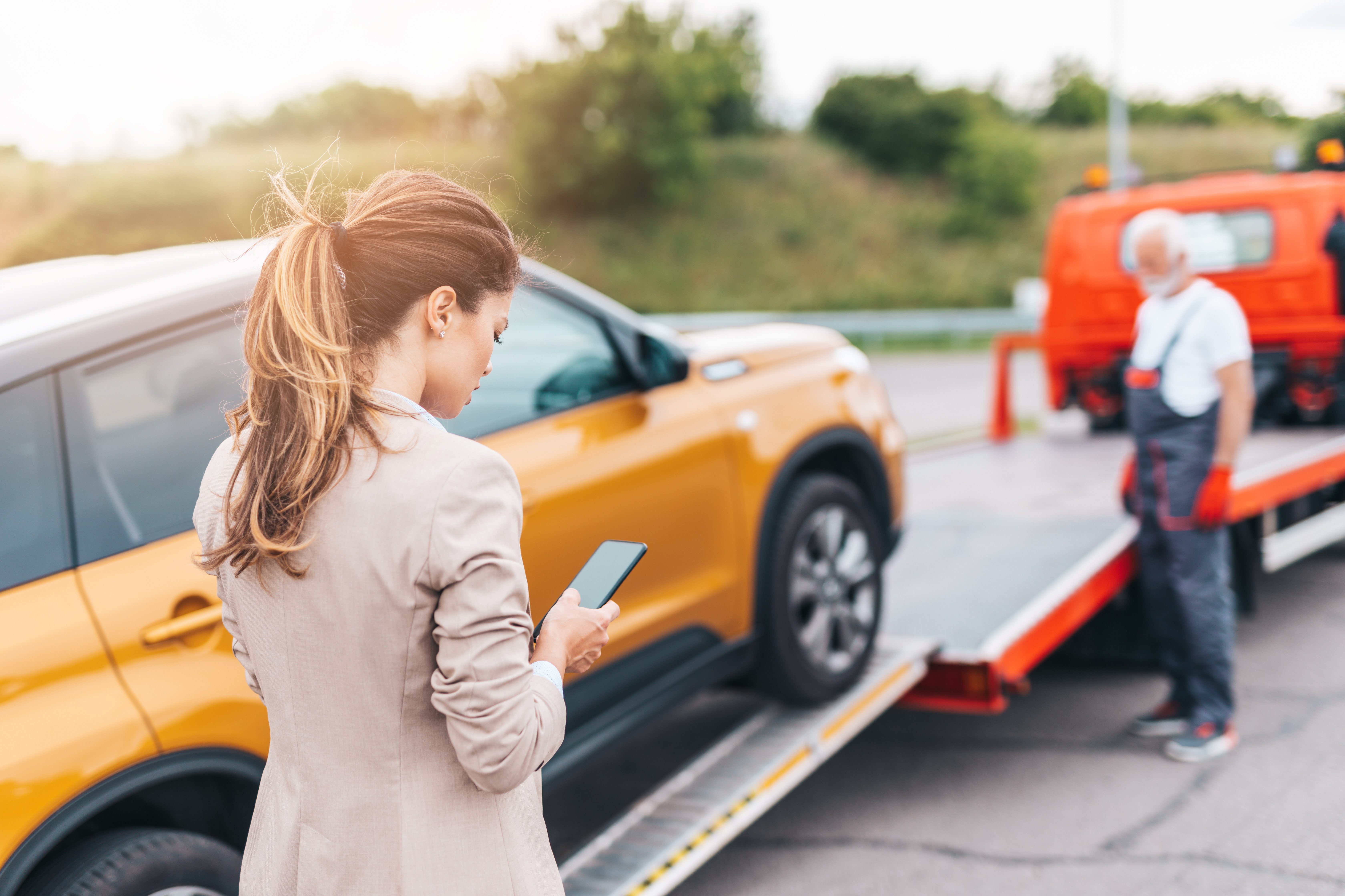 does roadside assistance cover towing?