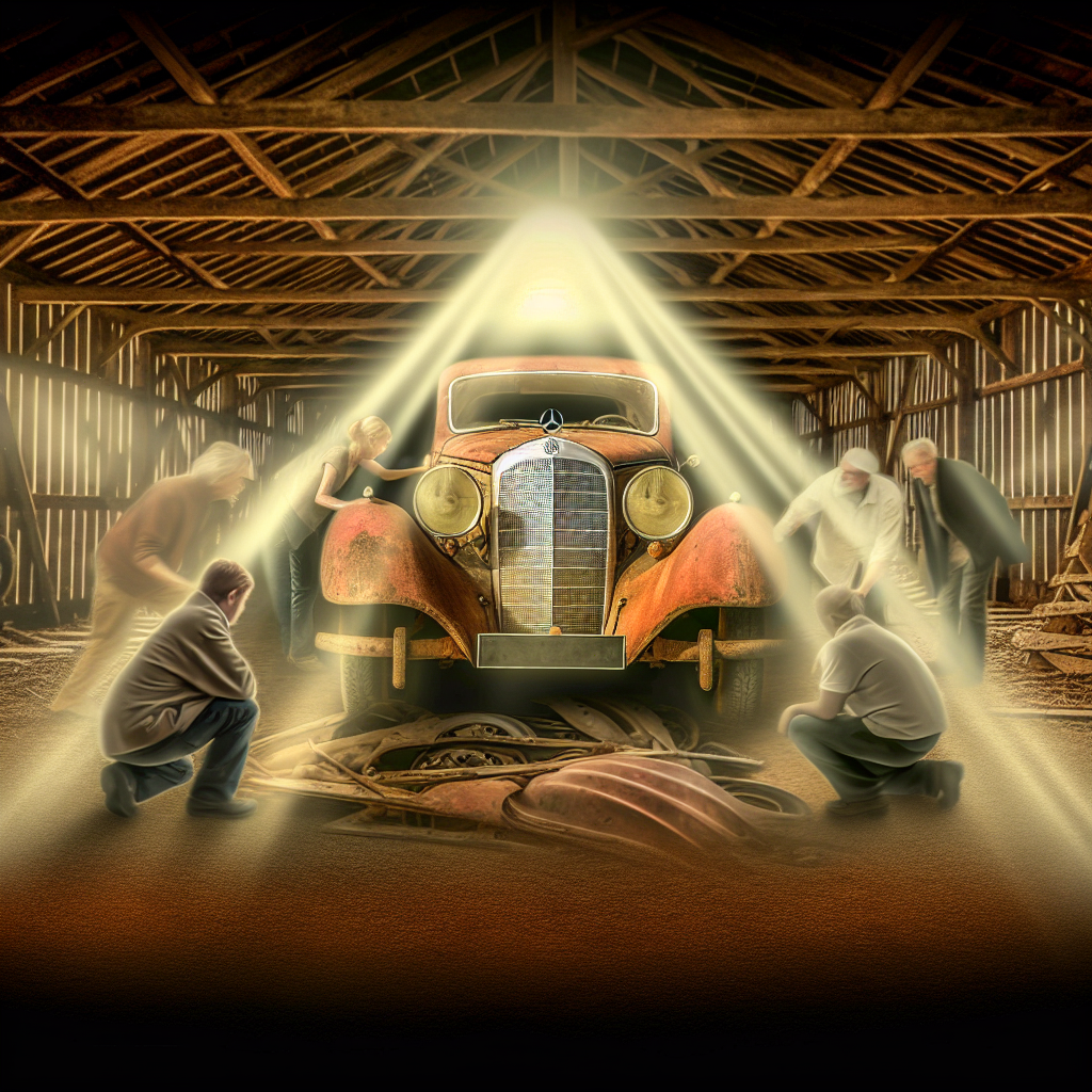 Anyone else seen that old Nazi-era Mercedes pulled from a barn? Got me thinkin—how do you keep a car runnin' that long without it fallin’ apart?